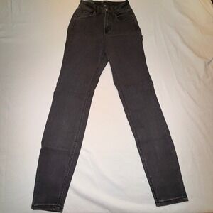 Wild Fable Curvy Skinny Jeans Womens 00 Black New High Rise Stretch 29" inseam
